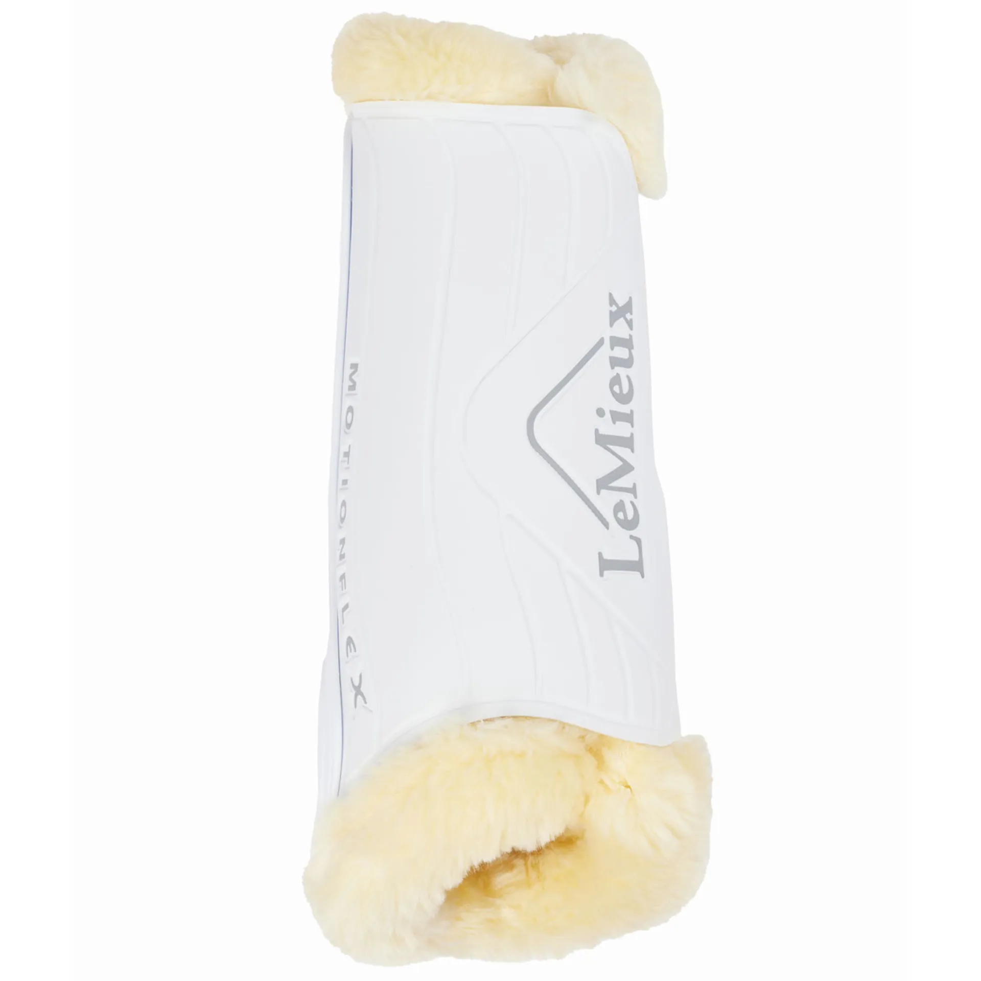 LeMieux Motionflex Dressage Boots with Fleece White - Image 4