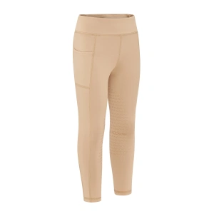 The Cameo Equine Junior Core Riding Tights are the perfect everyday choice for young riders. Combining comfort, performance, and practicality in one smart design. Made from innovative CameoTech four-way stretch technical fabric, these tights offer excellent freedom of movement. Allowing junior equestrians to ride, play, and move with ease throughout the day. Whether they’re riding in the arena, helping at the yard, or attending pony club. These tights are built to keep up.