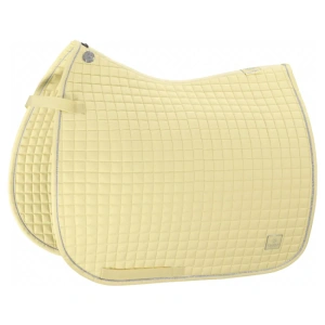 The Eskadron Cotton Saddle Pad Sunflower PONY SIZE brings together functionality, durability, and a bold, stylish look that stands out in the arena or out hacking. Designed with both rider and horse in mind, this pad features a high-quality 100% cotton upper and underside, making it breathable, skin-friendly, and suitable for regular use throughout the seasons.