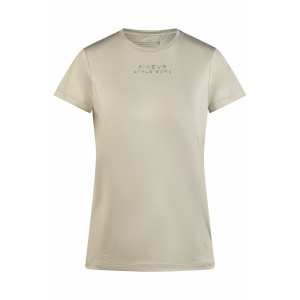 Pikeur Function Shirt, logo on the chest area, the colour "frosted sage", image from the front